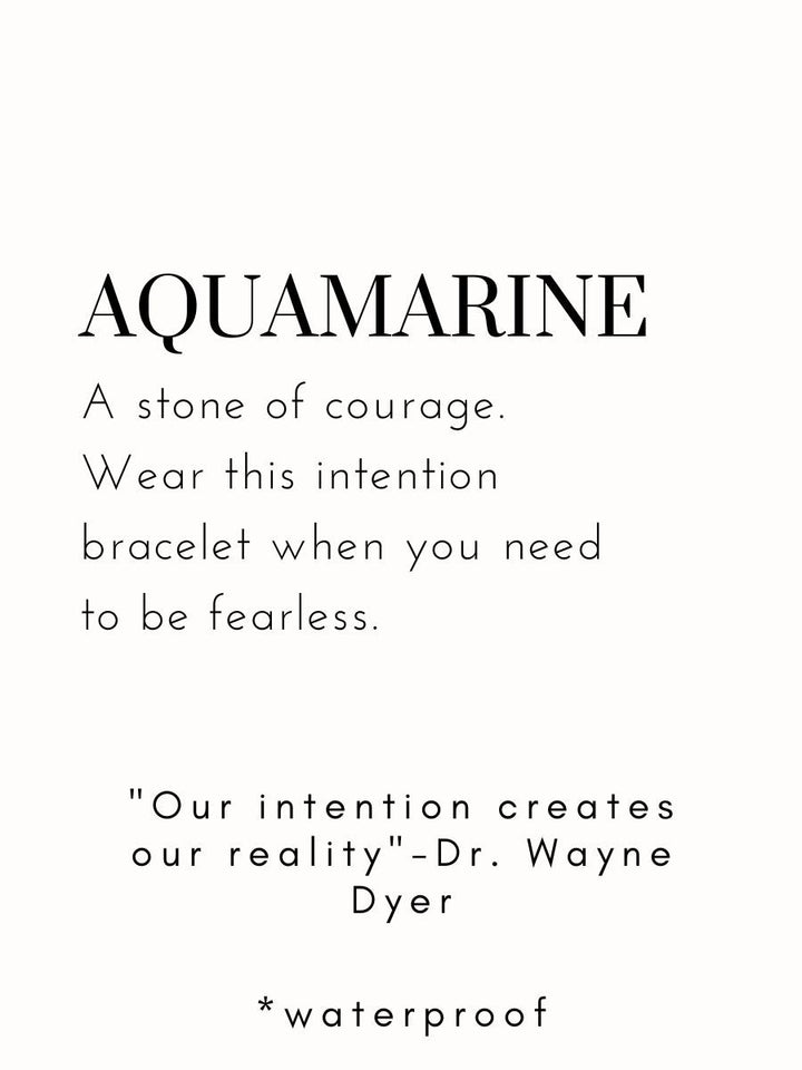 Courage Intention Bracelet