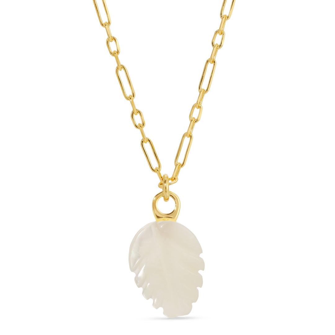 Ivory Leaf Necklace