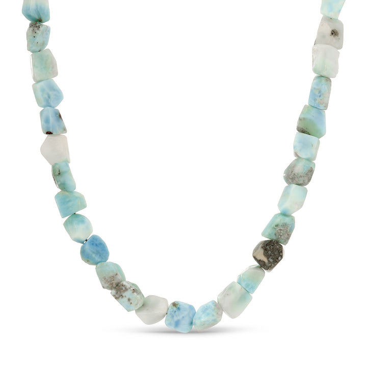 Larimar Nugget Necklace