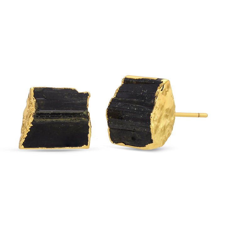 Black Tourmaline Earrings