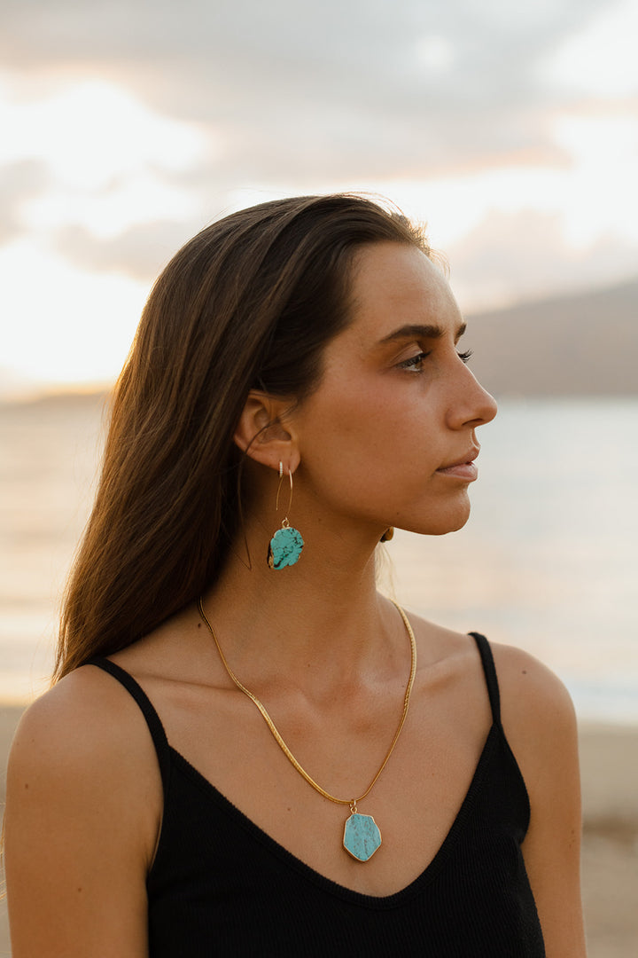 Turquoise Totem Necklace