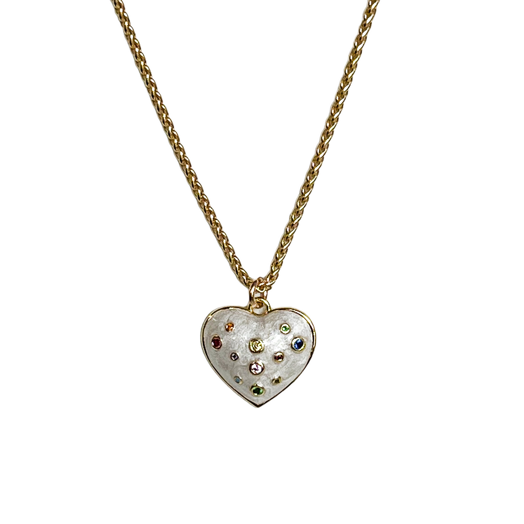 Pearl Heart Necklace