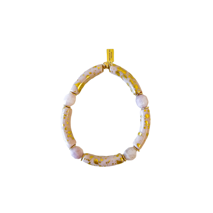 Blush and Kunzite Bracelet