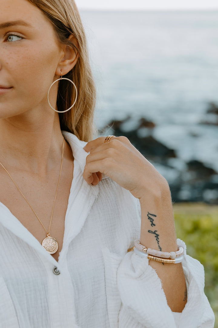 Blush and Kunzite Bracelet